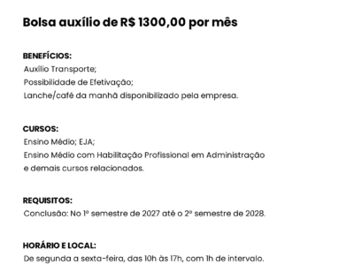 Nube | Oportunidade de Estágio em Atendimento ao Cliente - 378661